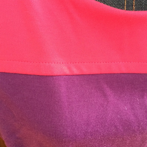 SOLD::: Color block dress - Picture 2 of 5